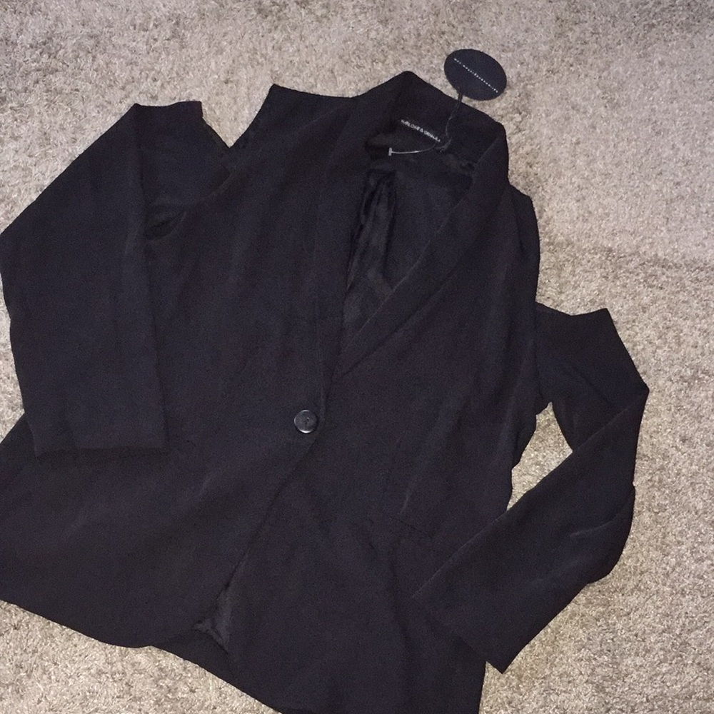 Harlowe & Graham Size M Blazer